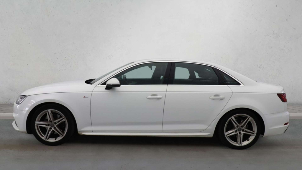 Audi A4 S Line Tfsi SP67XHR White #3