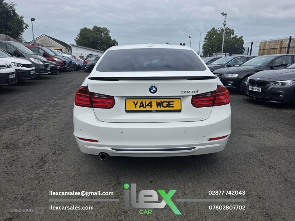 BMW 3 Series 2L Sport YA14WGE White #5