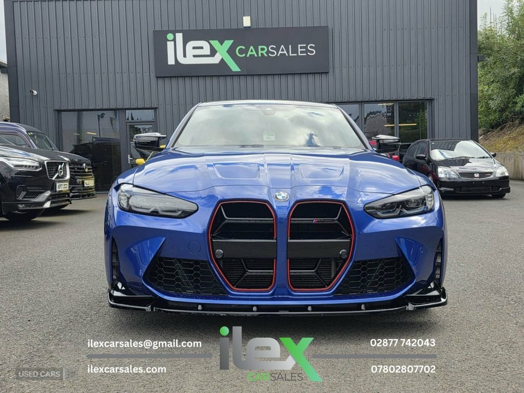 BMW M3 3L Competition Blue #2