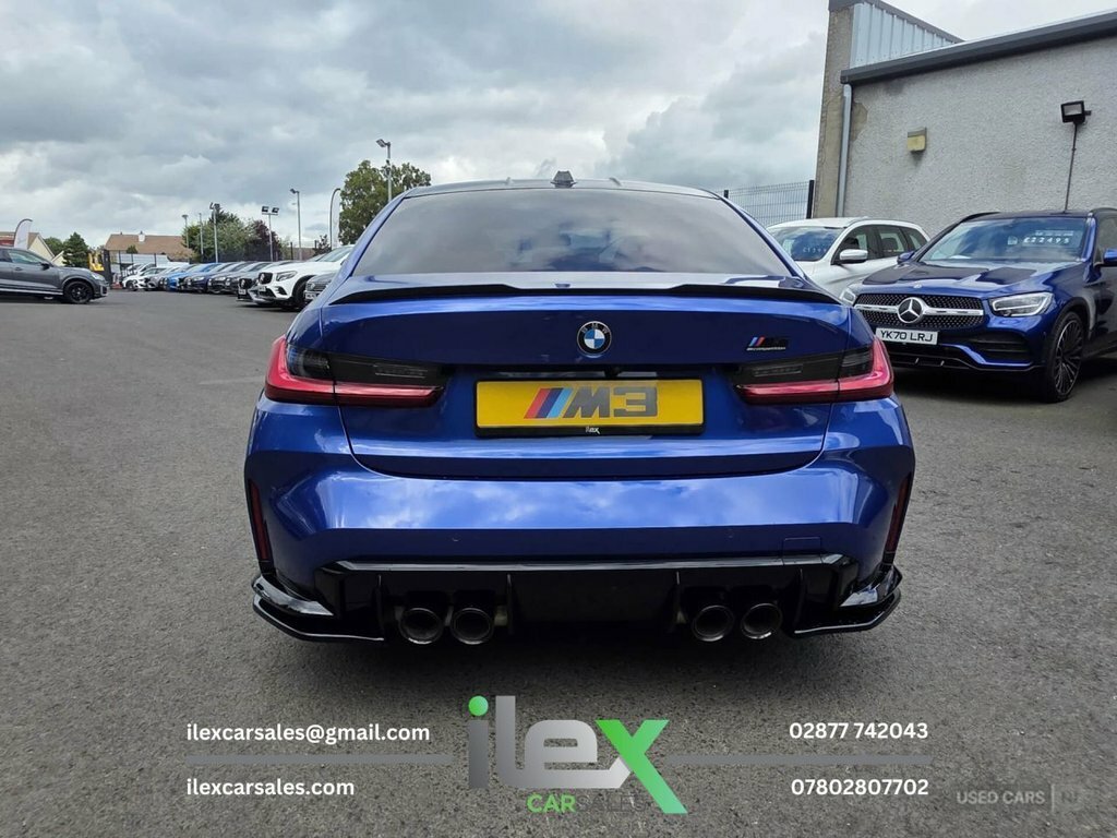 BMW M3 3L Competition Blue #3
