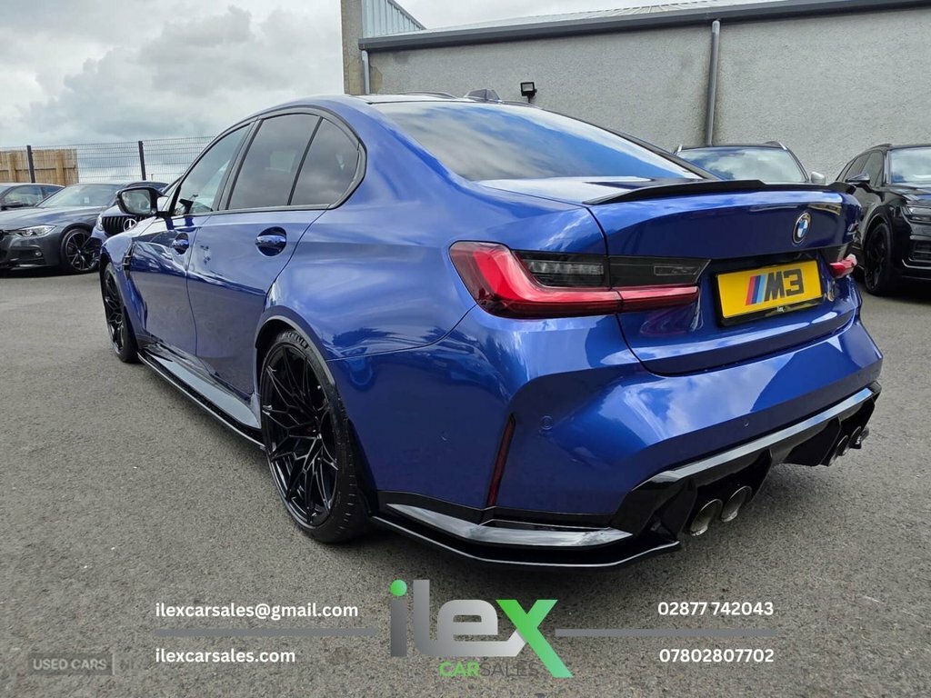 BMW M3 3L Competition Blue #4