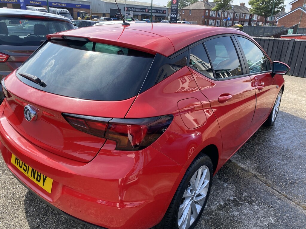 Vauxhall Astra Hatchback 1.4 I Turbo Design 2019 RO51NBY Red #6