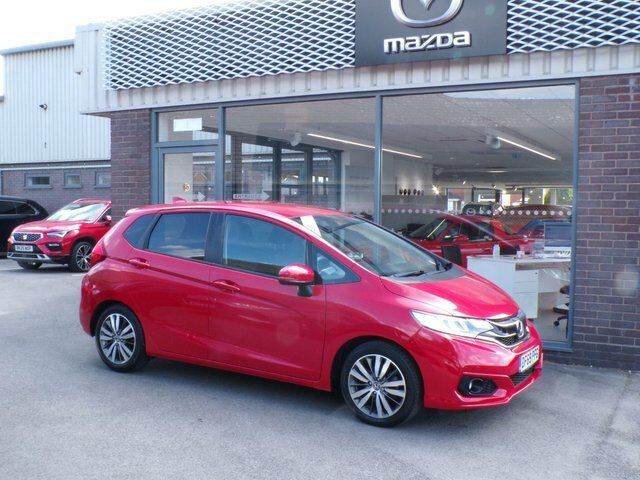 Honda Jazz 1.3 I-vtec Ex Navi Cvt Euro 6 S S Red