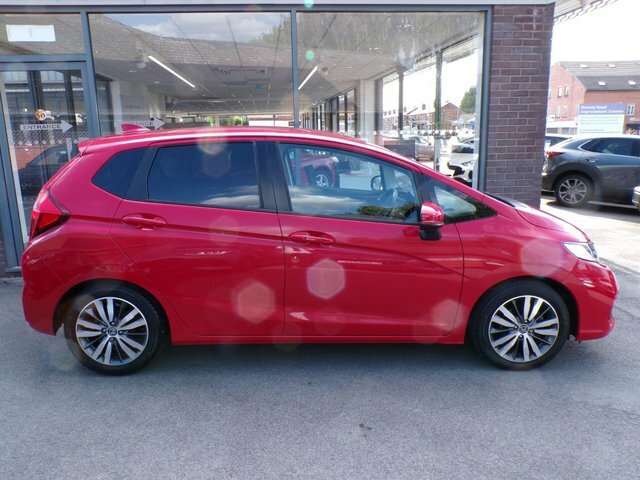 Honda Jazz 1.3 I-vtec Ex Navi Cvt Euro 6 S S Red #4