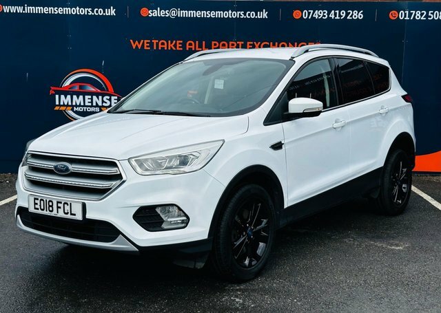 Ford Kuga Tdci Titanium Suv White #3