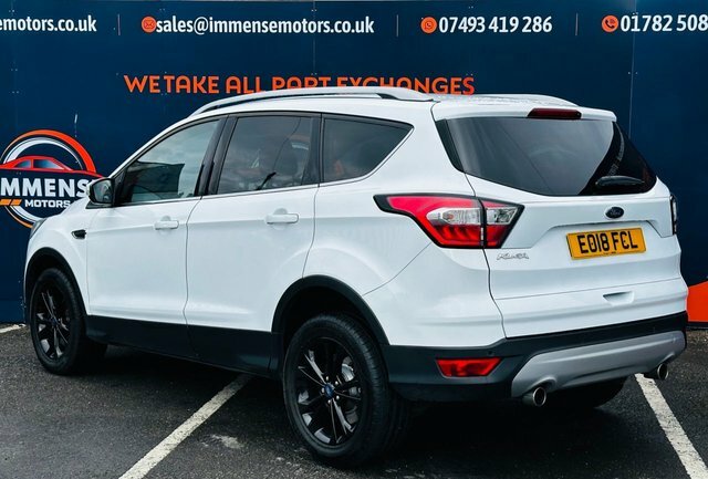 Ford Kuga Tdci Titanium Suv White #5