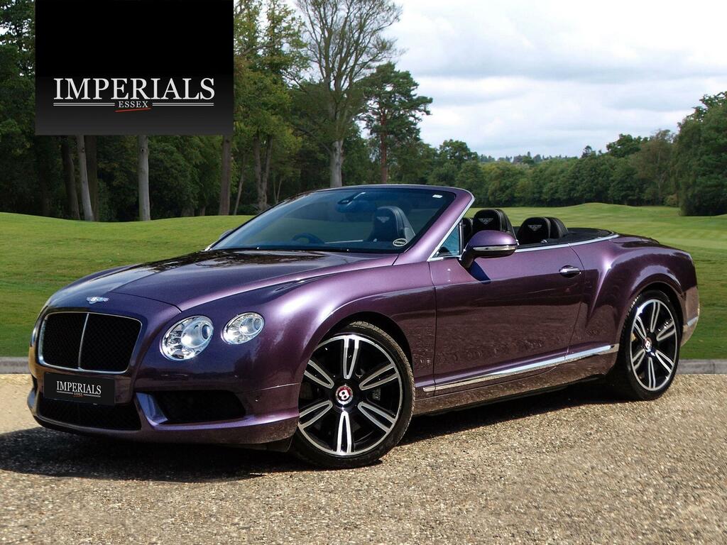 Bentley Continental Continental Gtc V8 Purple