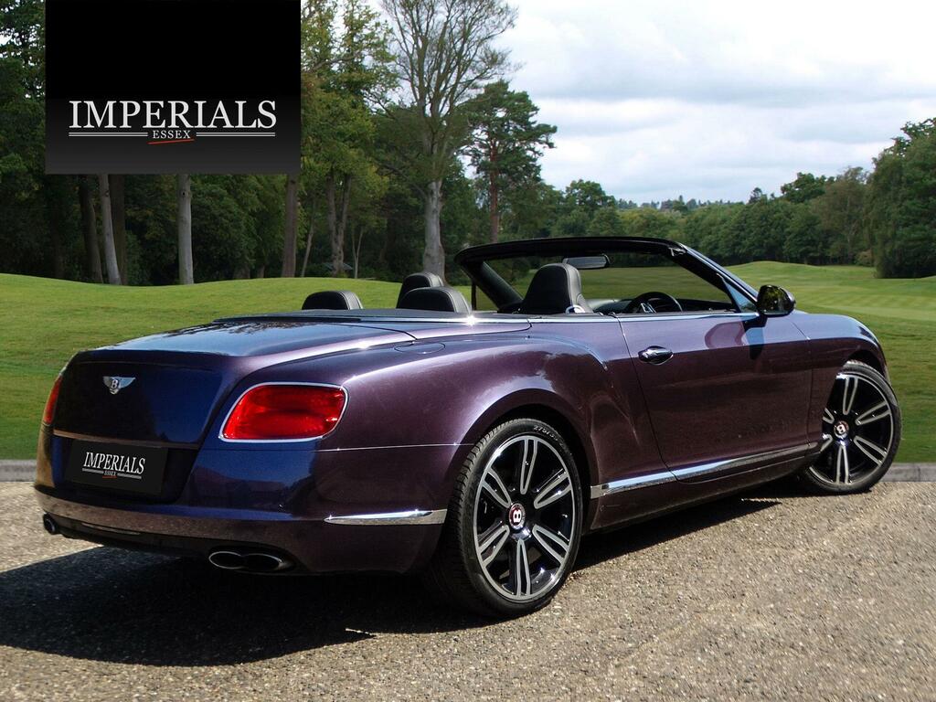 Bentley Continental Continental Gtc V8 Purple #4