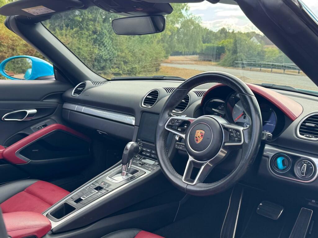 Porsche 718 Boxster Petrol Orange #2
