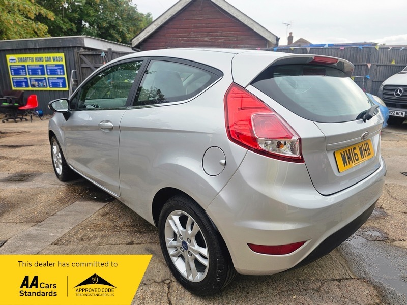 Ford Fiesta 1.25 Zetec Hatchback WM16WHB Silver #4