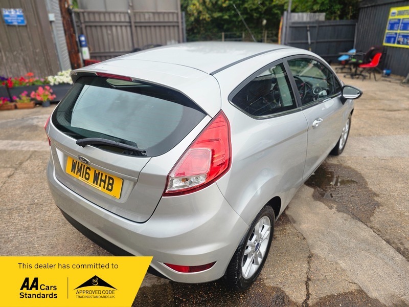 Ford Fiesta 1.25 Zetec Hatchback WM16WHB Silver #5