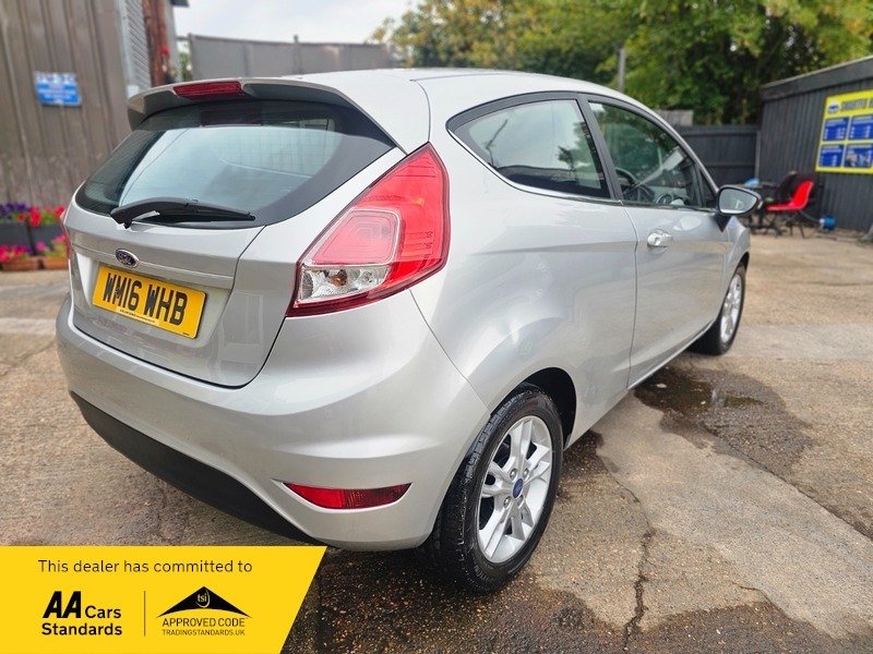 Ford Fiesta 1.25 Zetec Hatchback WM16WHB Silver #3