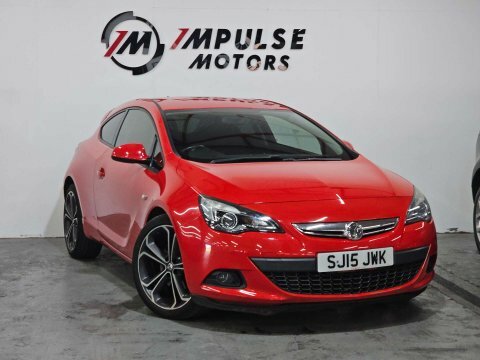 Vauxhall Astra GTC Limited Edition T Red