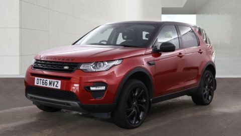 Land Rover Discovery Sport 2.0 Td4 Hse Red #2