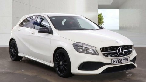 Mercedes-Benz A Class 2.1 A200d Amg BV66YVA White