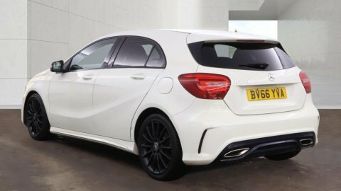 Mercedes-Benz A Class 2.1 A200d Amg BV66YVA White #3