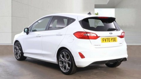 Ford Fiesta 1.0T Ecoboost Mhev FV70YSE White #3