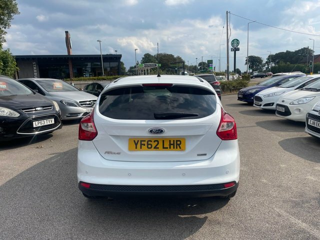 Ford Focus 1.6 Tdci Titanium Hatchback Euro White #6