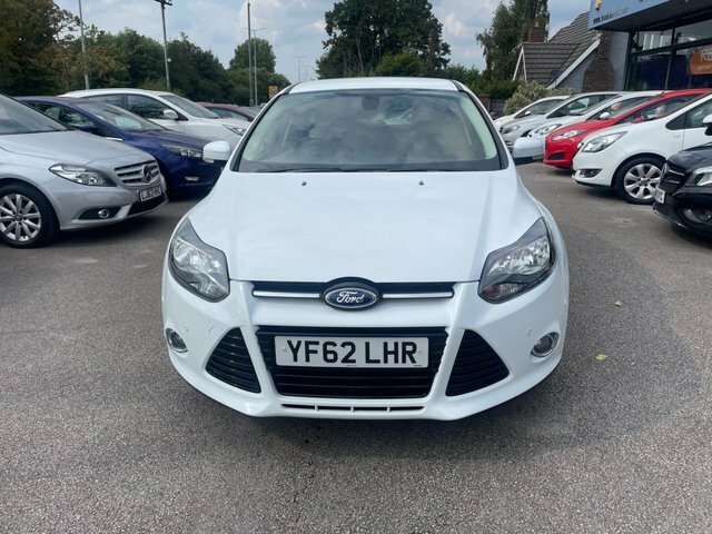 Ford Focus 1.6 Tdci Titanium Hatchback Euro White #2