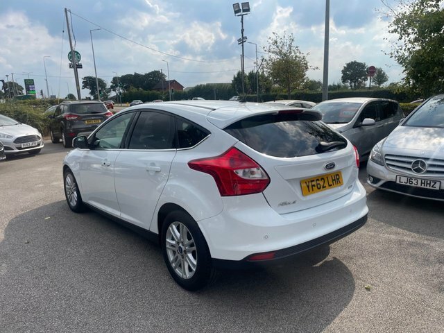 Ford Focus 1.6 Tdci Titanium Hatchback Euro White #5
