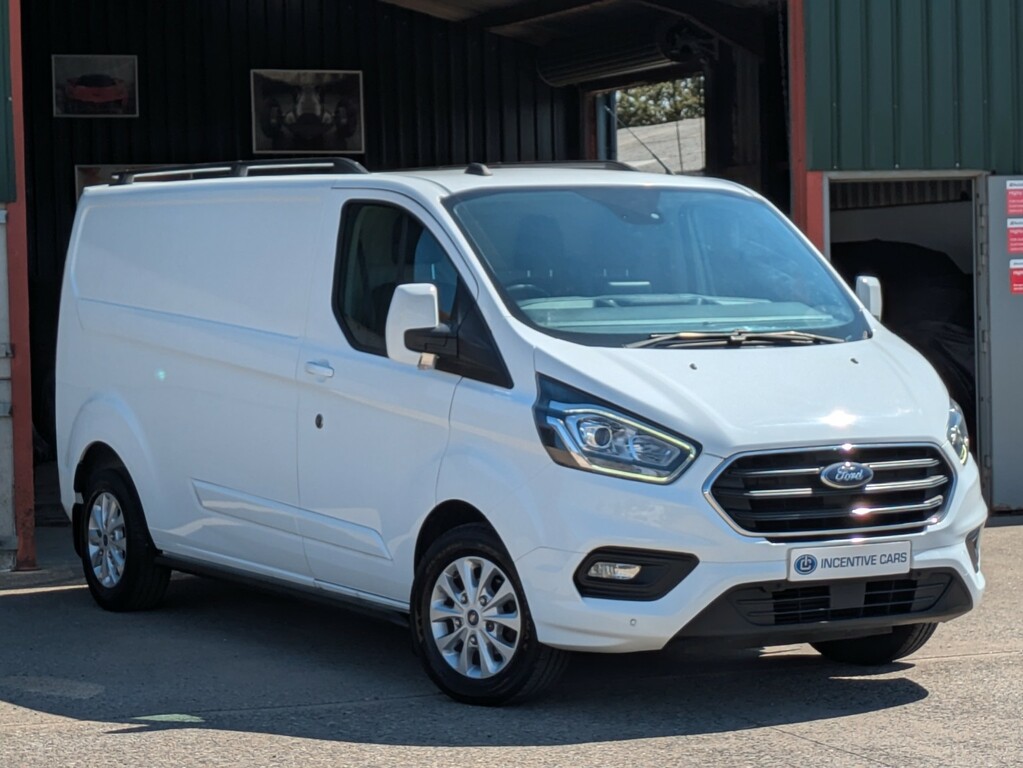Ford Transit Custom Limited Van 300 L2 2.0L Ecoblue 130Ps Fwd White