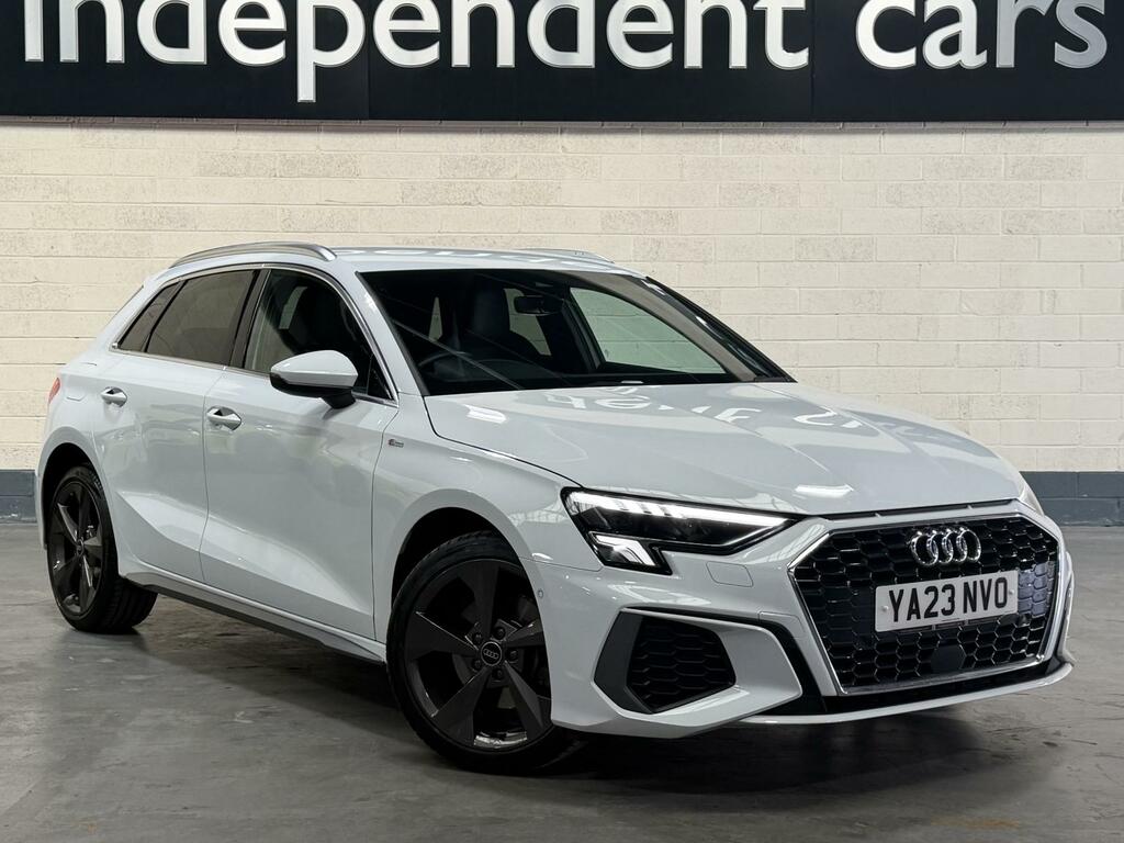 Audi A3 1.4 Tfsie 40 S Line Sportback Plug-in H White