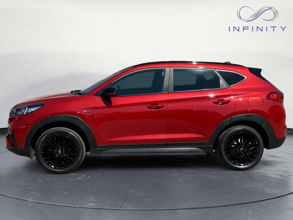 Hyundai Tucson 1.6 Gdi N Line Red #4