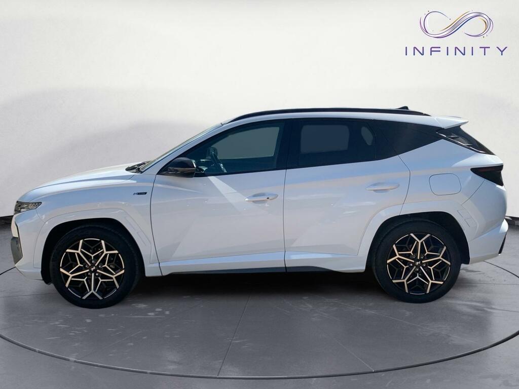 Hyundai Tucson 1.6 H T-gdi N Line S White #3