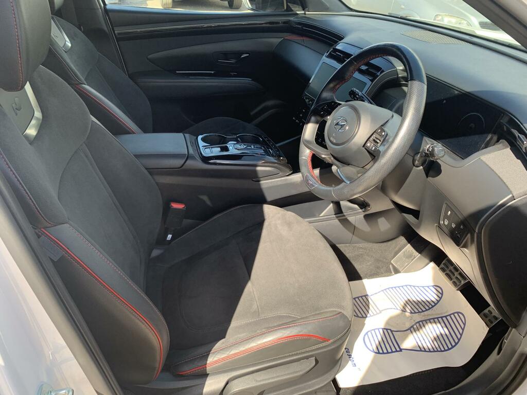 Hyundai Tucson 1.6 H T-gdi N Line S White #6