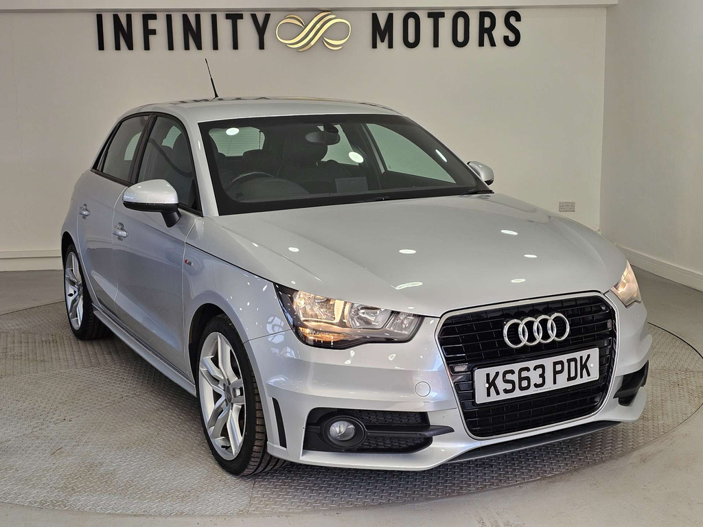 Audi A1 Sportback Tfsi S Line Silver