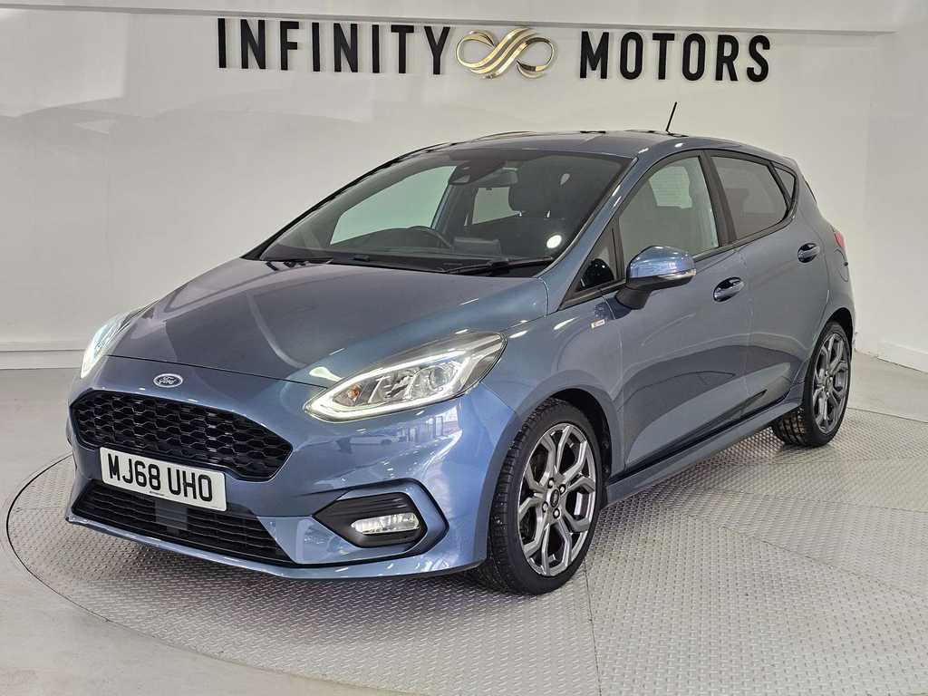 Ford Fiesta St-line T MJ68UHO Blue #4
