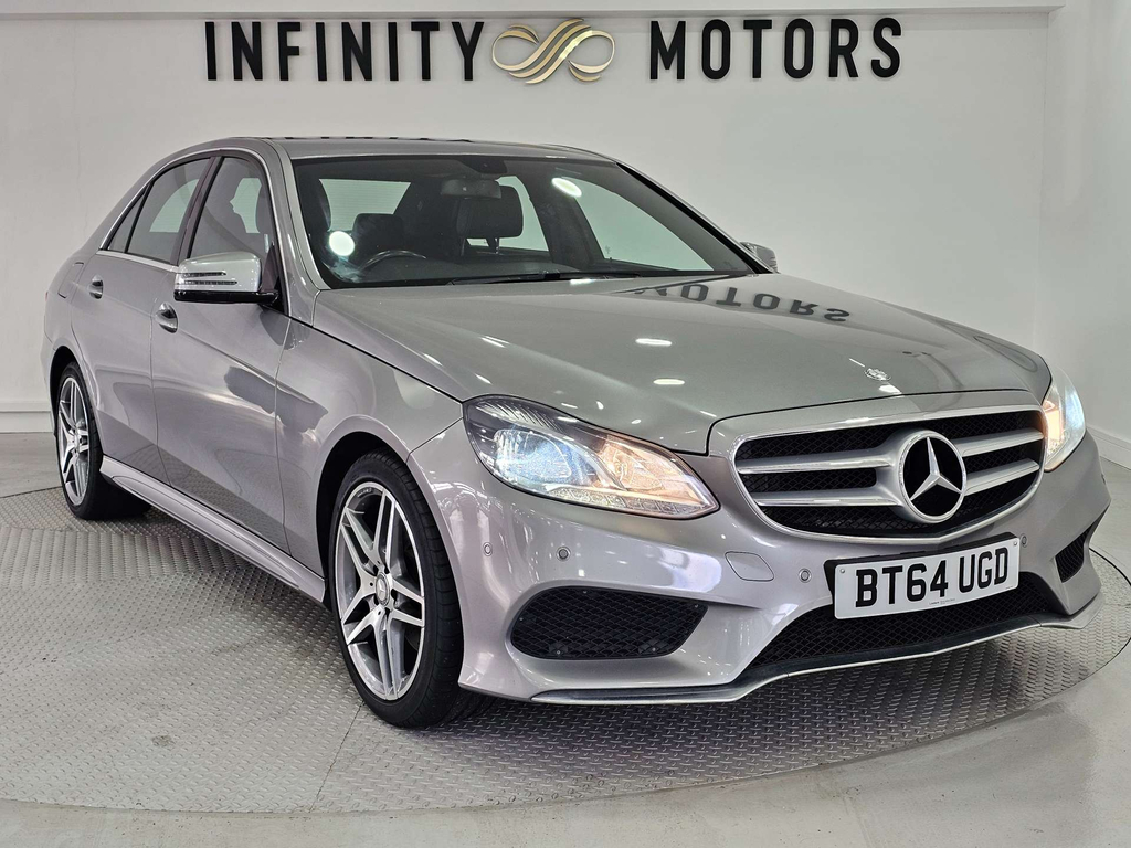 Mercedes-Benz E Class Amg Line Bluetec Silver