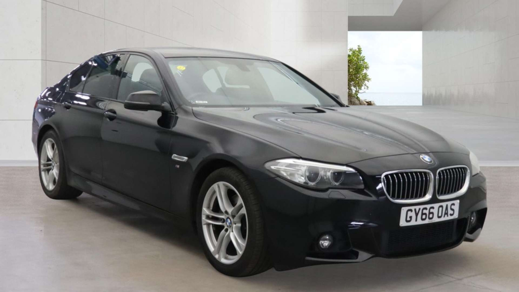 BMW 5 Series 520D M Sport Black
