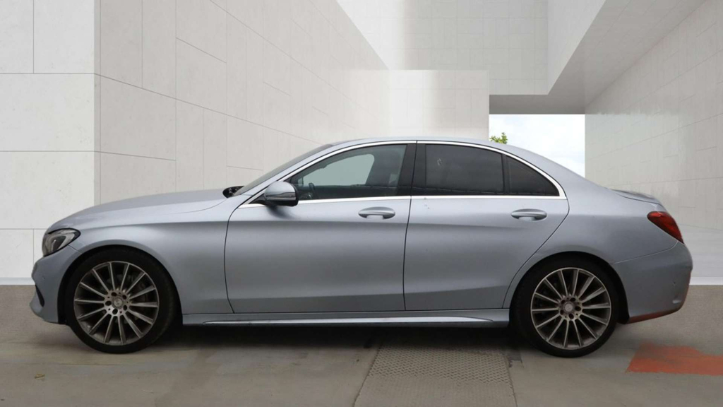 Mercedes-Benz C Class D Amg Line SN65ESL Silver #6