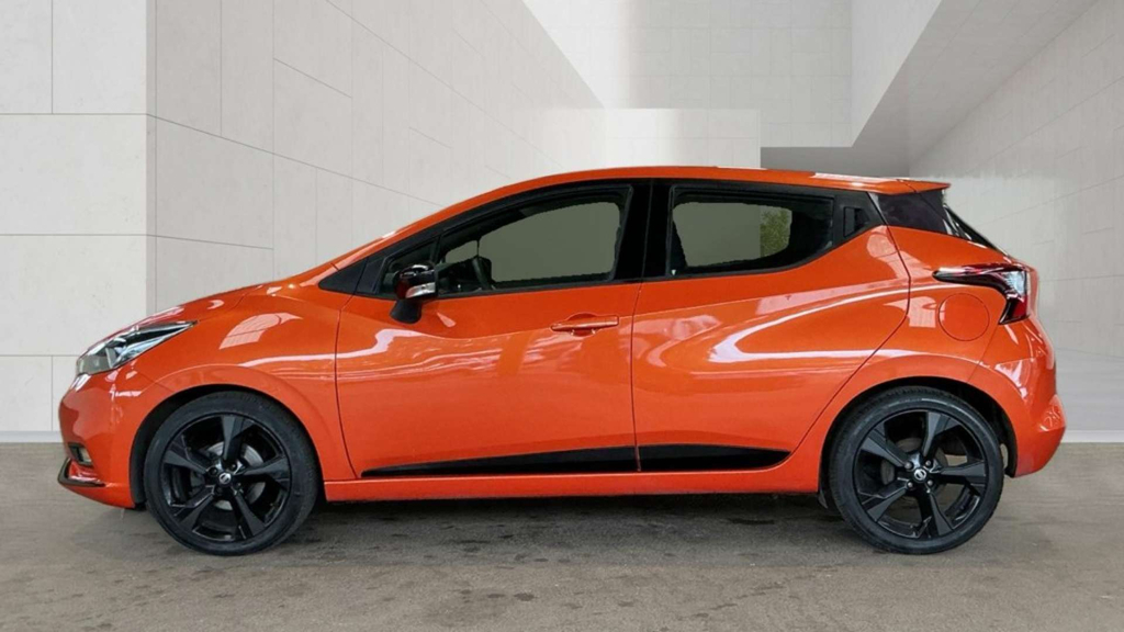 Nissan Micra Acenta Ig-t Orange #6
