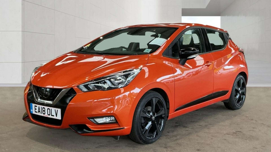 Nissan Micra Acenta Ig-t Orange #2
