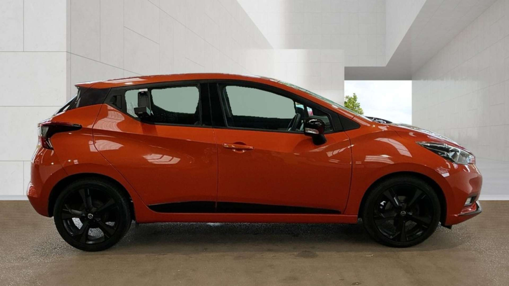 Nissan Micra Acenta Ig-t Orange #5