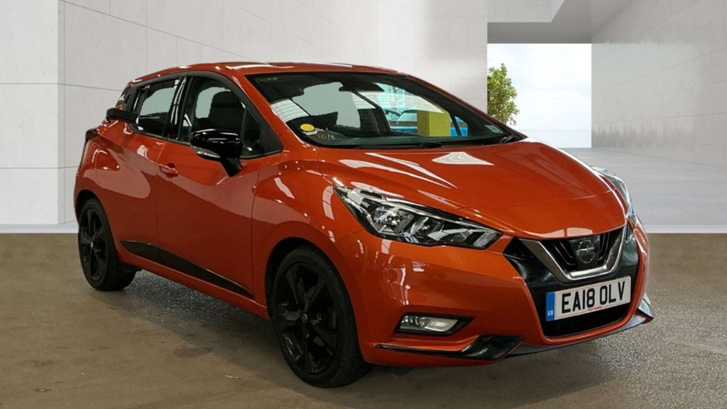 Nissan Micra Acenta Ig-t Orange