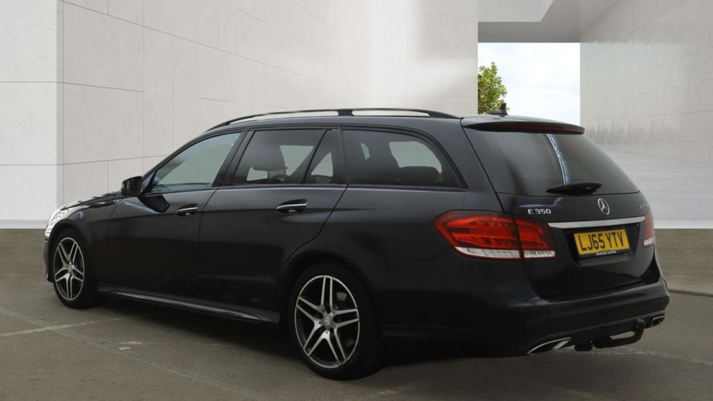 Mercedes-Benz E Class Coupe E220 Black #11