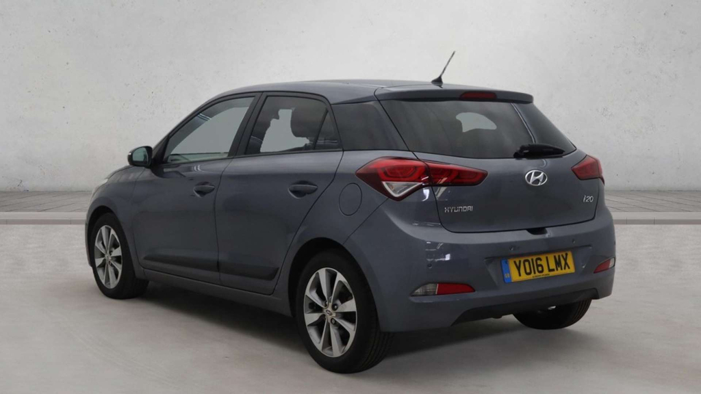 Hyundai I20 Premium Blue Drive Mpi  #3