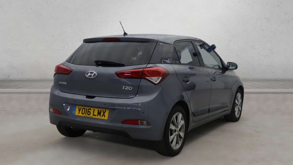 Hyundai I20 Premium Blue Drive Mpi  #4