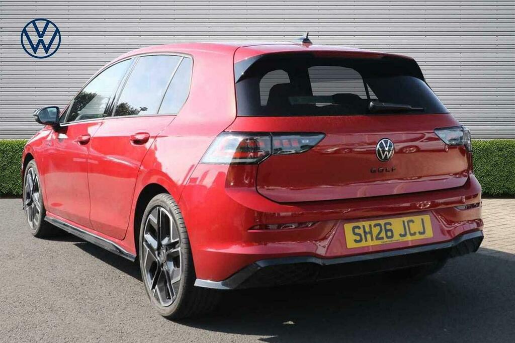 Volkswagen Golf 1.5 Etsi 150 Black Edition Dsg SH26JCJ Red #3