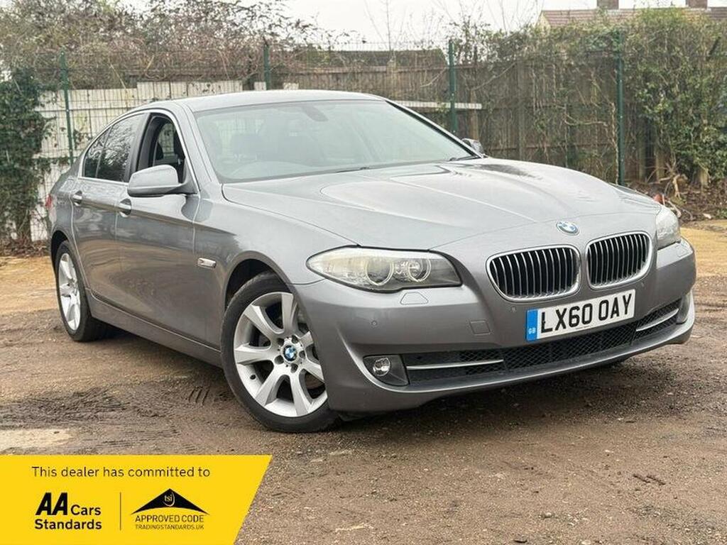 BMW 5 Series 2.0 520D Se Saloon Steptronic Euro 5 1 Grey