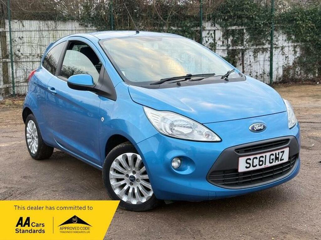 Ford KA 1.2 Zetec Hatchback Euro 5 Ss Blue #5