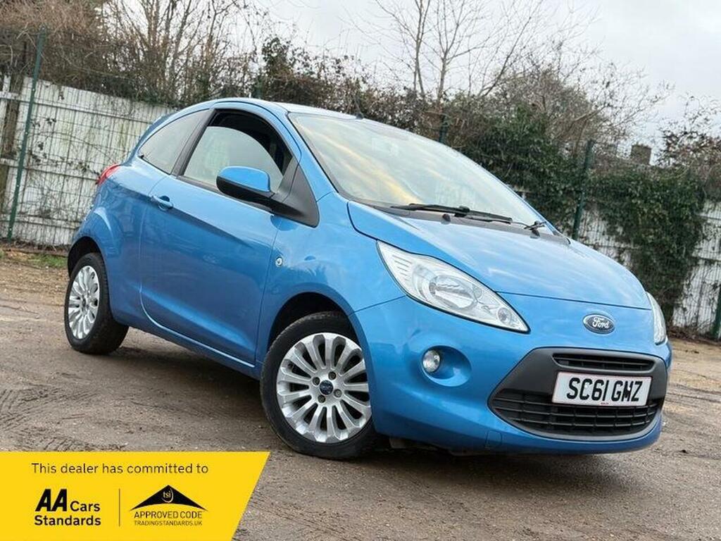 Ford KA 1.2 Zetec Hatchback Euro 5 Ss Blue #6