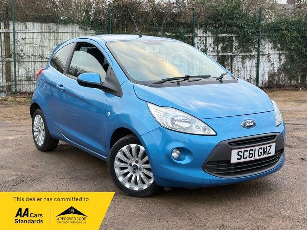 Ford KA 1.2 Zetec Hatchback Euro 5 Ss Blue #4