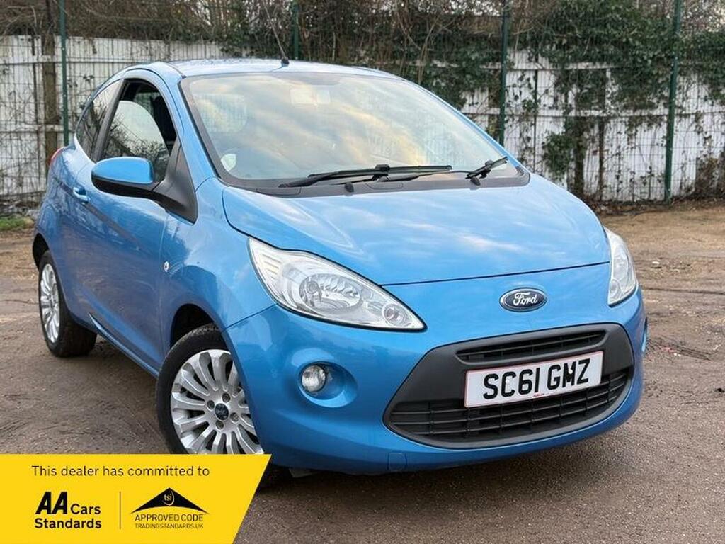 Ford KA 1.2 Zetec Hatchback Euro 5 Ss Blue #2