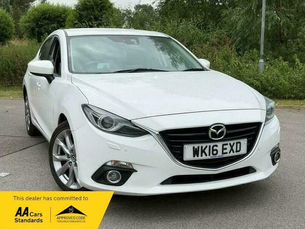 Mazda 3 2.0 Skyactiv-g Sport Nav Hatchback Manu WK16EXD White #2