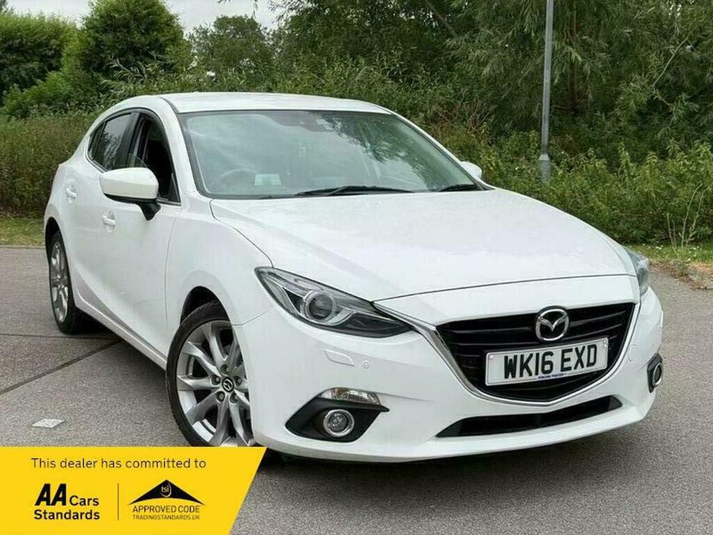 Mazda 3 2.0 Skyactiv-g Sport Nav Hatchback Manu WK16EXD White #5