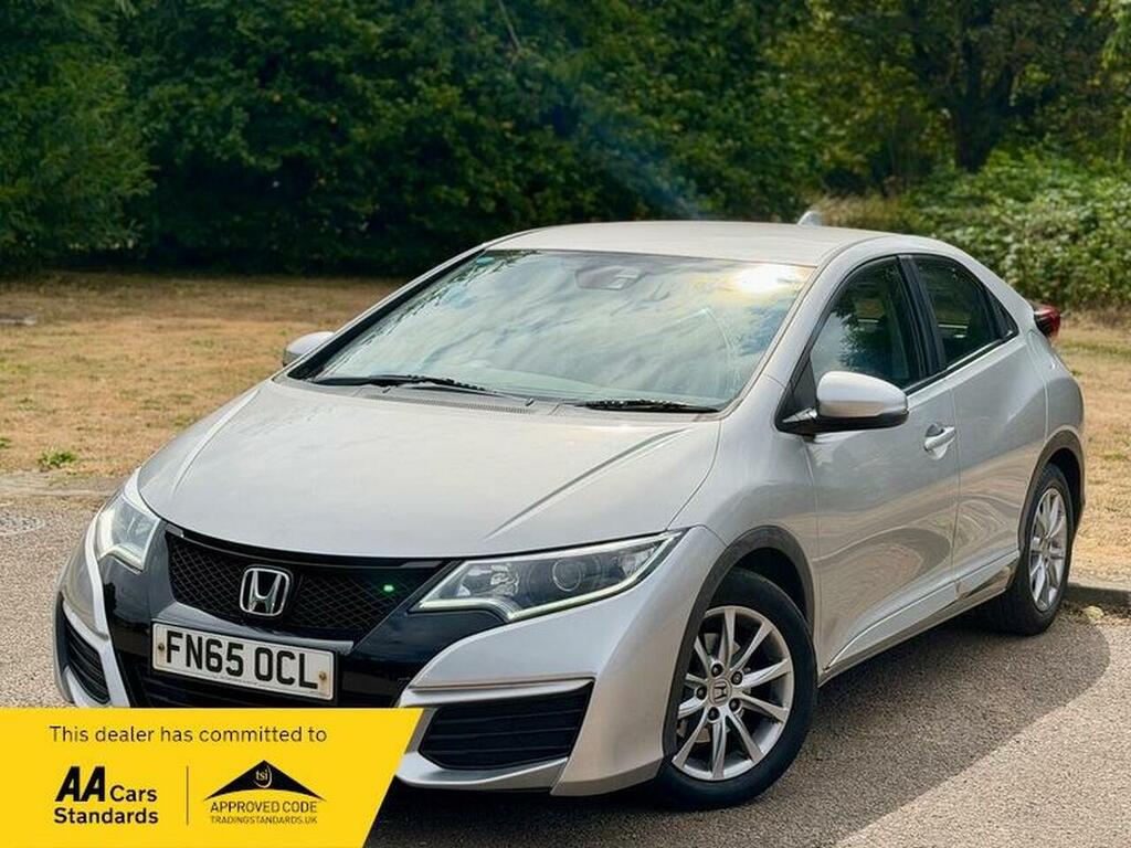 Honda Civic 1.4 I-vtec S Hatchback Euro 6 S Silver #6